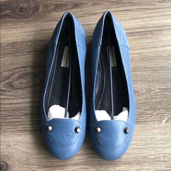 Balenciaga Arena Studded Ballet Flat - Picture 1 of 7